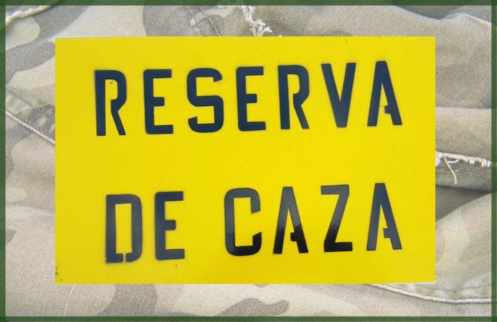 RESERVA de Caza