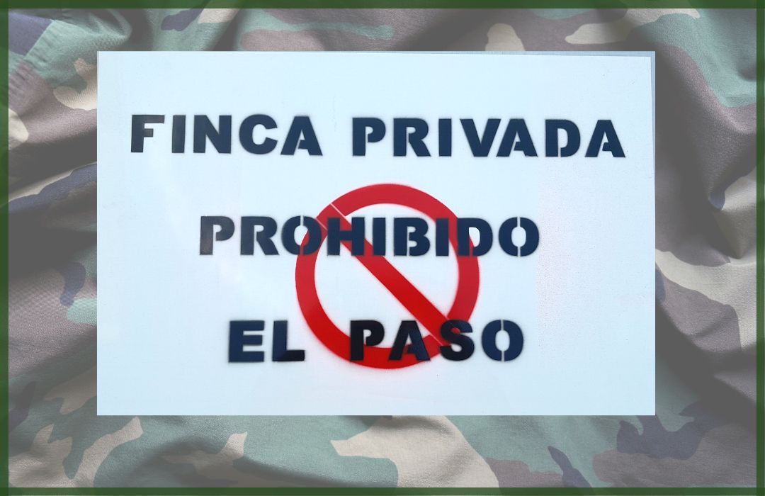 TABLILLA finca privada