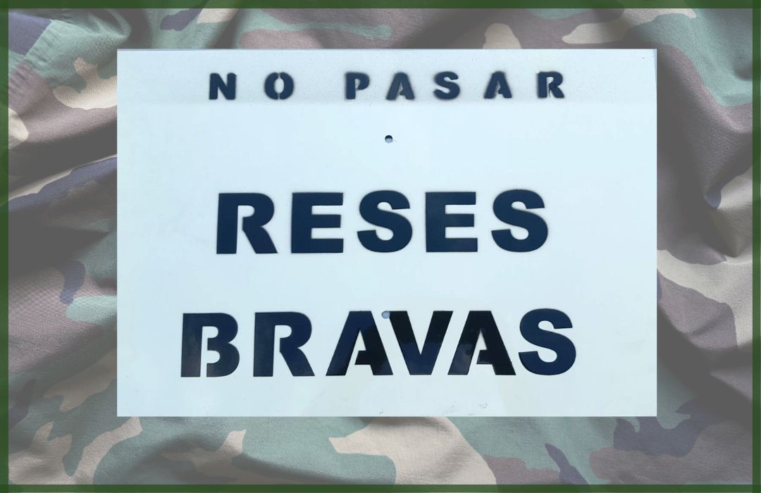 Tablilla personaliza No pasar