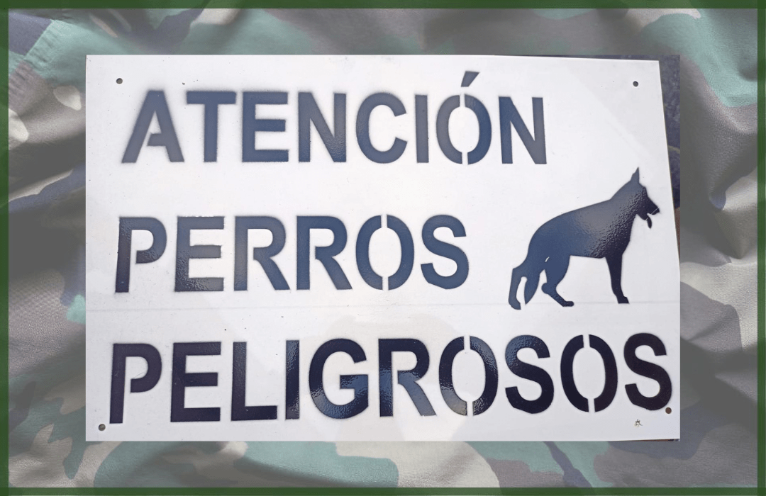 Tablilla DE Perros Peligrosos